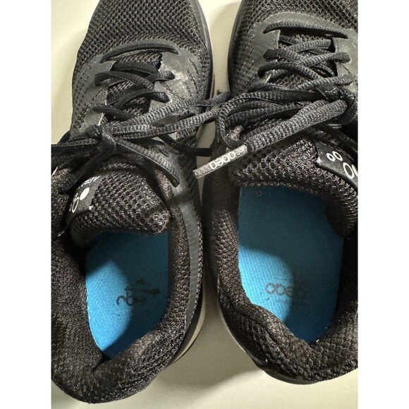 Abeo Pro Diamond Black Vibram Sneakers Lace Up Women’s Size 10 EUC Walking - Picture 6 of 12